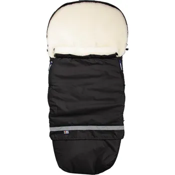 Fusak Kaarsgaren Černý merino fusak do kočárku