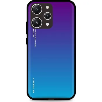 Pouzdro na mobilní telefon Kryt Xiaomi Redmi 12 pevný duhový purpurový (obal neboli pouzdro na Xiaomi Redmi 12)