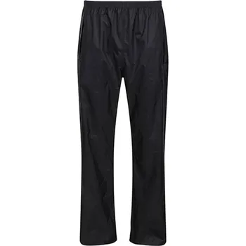 Pláštěnka Regatta Pánské voděodolné kalhoty TRW348 Černá 3XL