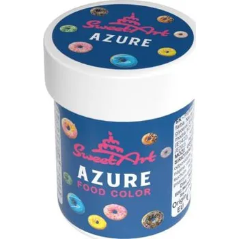 Potravinářské barvivo SweetArt gelová barva Azure (30 g)