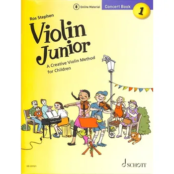 Violin Junior: Concert Book 1 Konzertbuch 1 - skladby pro housle a klavr 1491409