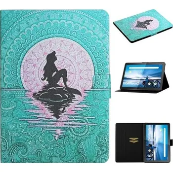 Pouzdro na tablet VSECHNONAMOBIL 21164 ART Zaklápací obal Lenovo Tab M10 (X605F / X505L / X505F / X505F / ZA4G0019CZ / ZA480034CZ) MERMAID