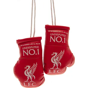 Boxerské rukavice Liverpool FC Boxerské rukavice Liverpool FC, červené, přívěsek, znak LFC
