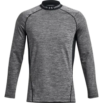 Tričko Under Armour ColdGear Twist Mock-GRY 011 XL
