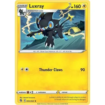Karetní hra Pokémon karta Luxray 093/264 - Fusion Strike