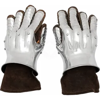 Karnevalový kostým House of Warfare Plátové rukavice „Přesýpací hodiny“, 14. století - Outlet