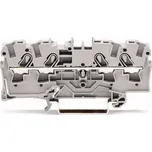 WAGO 2004-1403 průchodková svorka 6.20 mm pružinová svorka červená 50 ks