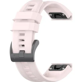 VSECHNONAMOBIL 57122 SIMPLE Silikonový řemínek pro Garmin Enduro 2 / Tactix 7 růžový
