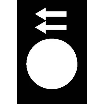 vypínač SCHN ZB2BY2905 Etiketa pro závěsný ovládač