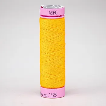 Nit Univerzální šicí nit Amann ASPO 120 polyesterová, reflexní neonová oranžová 1428, návin 100m