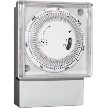 Spínací hodiny Wallair 1IO0020 časovač, analogový, týdenní program, 3500 W, IP30