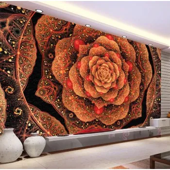 Tapeta Solution Media 3D tapeta - Astro květ MU1066 2 - Voděodolná hedvábná tkanina - Textilní tapeta lesklá - 200g/m2