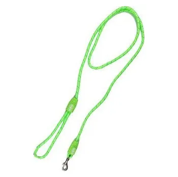 Vodítko pro psa Vodítko BUSTER Reflective lanové 180cm/8mm limetková