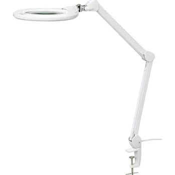 Svítilna TOOLCRAFT TO-7427319 Lupa s LED osvětlením, se svorkou, 1160 lm, 178 mm (7) zvětšení=1.75 x 178 mm Třída energetické úči