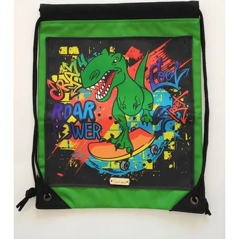 Školní sáček Stahovací vak na záda DINOSAURUS