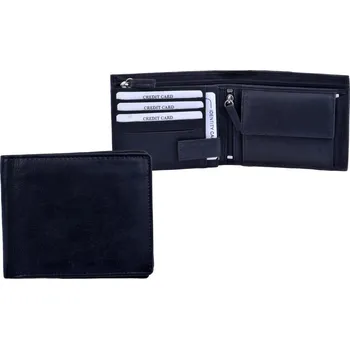 Peněženka Pánská kožená peněženka - zip na bankovky TK-010, Neus