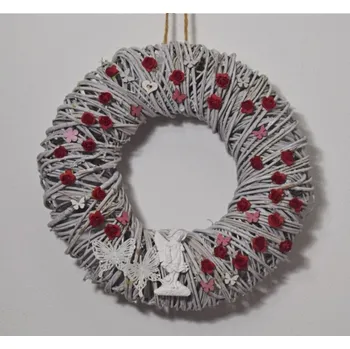 Věnec VĚNEC S ANDĚLKOU A MOTÝLKY