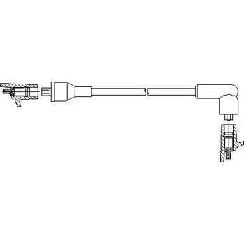 Zapalovací kabel zapalovací kabel, , BREMI, 614/55