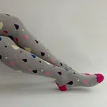 Dívčí punčocháče TREPON Duha, šedý melír