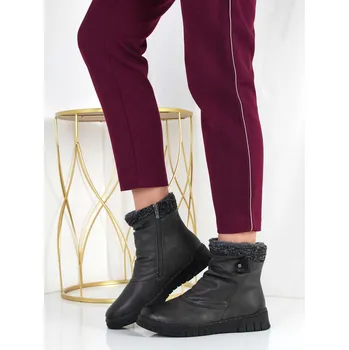 Dámská zimní obuv Chunsen Šedé kotníkové boty 27605-5G Velikost: 40