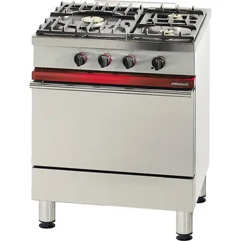 Sporák Société Industrielle de Lacanche SPORÁK PLYNOVÝ CG 731 EST - 3 HOŘÁKY, EL. STATICKÁ TROUBA + GRIL