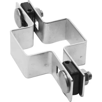 Příslušenství pro plot Objímka průběžná na sloupek Zn 60x40mm