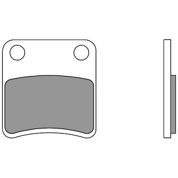 Brzdová destička Zadní brzdové destičky SBS 879HF (PARKOVACÍ BRZDA) - Honda NC 750 X DCT, 750ccm - 14-22