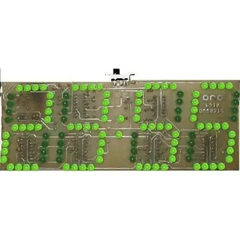 Síťový kabel Digitální hodiny LED zelená STAVEBNICE