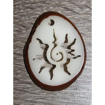 Přívěsek Přívěsek slunce (tagua)