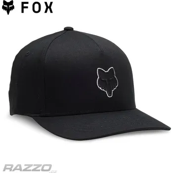 Kšiltovka Pánská čepice FOX Head FlexFit Hat Black S - M