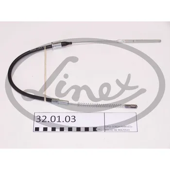 Lanko parkovací brzdy Tazne lanko, provozni brzda, , 522548, 90125513, LINEX, 32.01.03