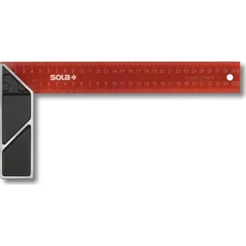 Vodováha Truhlářský úhelník SOLA SRC, rozměr 200-500mm