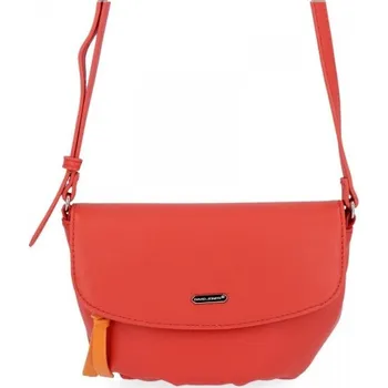 Kabelka Dámská kabelka listonoška David Jones korálová CM6015