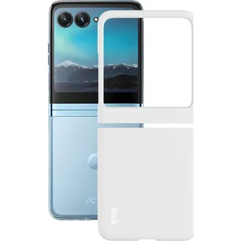 Pouzdro na mobilní telefon IMAK 63340 IMAK JS-2 Plastový kryt pro Motorola Razr 40 Ultra bílý