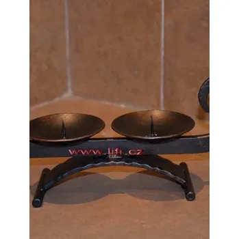 Svícen kovaný svícen oriet