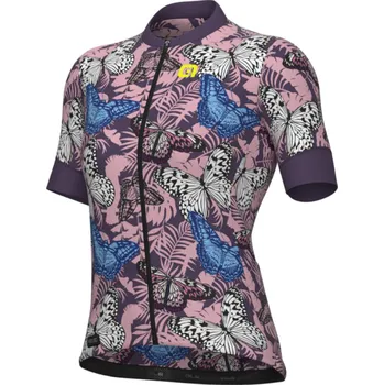 cyklistický dres ALÉ Cyklistický dres s krátkým rukávem - VANESSA PR-E - růžová M