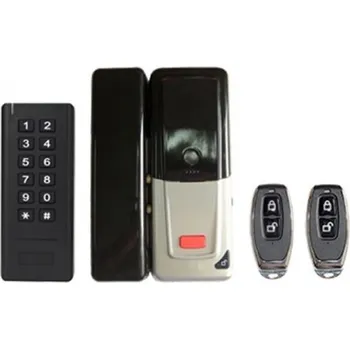 Chytrý WiFi set zámku Zoneway D2 - zámek, 2x dálkové ovládání, čtečka, klávesnice