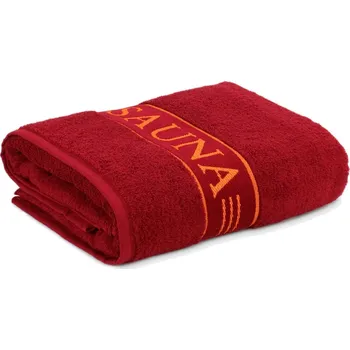 Osuška FROTTANA SAUNA F osuška 80 x 200 cm, červená