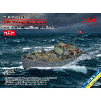 Plastikový model 1/350 KFK Kriegsfischkutter German boat WWII