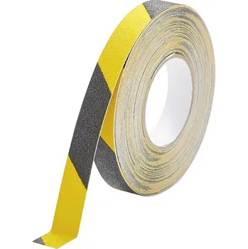 Lepicí páska Durable DURALINE GRIP 1081130 protiskluzová páska černá, žlutá (d x š) 15 m x 25 mm 1 ks