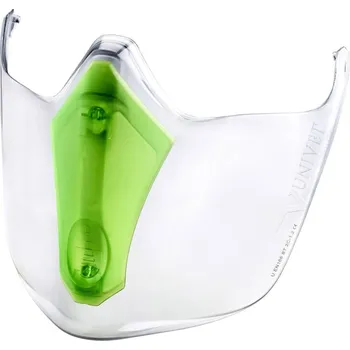 ochranný štít Univet 6X3 6X3-F01 pracovní ochranný štít zelená, transparentní