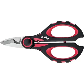 Ruční nářadí Wiha Elektrikářské nůžky s funkcí kritického proudu v blisteru 160 mm 41923