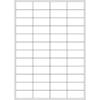 Samolepící etiketa Etikety PRINT 51x24 mm bílé (balení 100xA4)