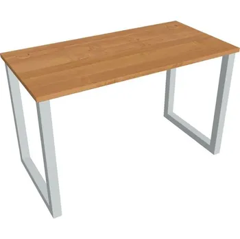 Kancelářský vozík HOBIS kancelářský stůl rovný - UE O 1200, hloubka 60 cm, olše + doprava zdarma