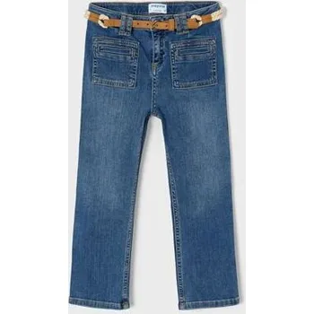 Dívčí džíny Mayoral elastické džíny s páskem 3587-88 velikost 98