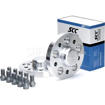 Tuning Rozšiřovací podložky SCC 25mm 5/112 - 66,6 mm s krytkou, 13327H nerez závit Helicoil