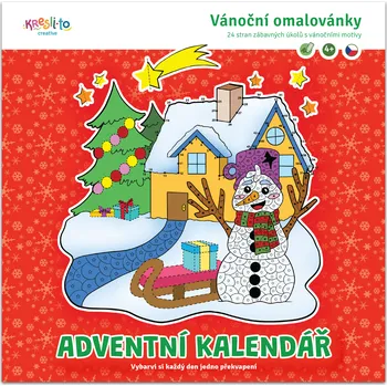 omalovánky Kresli.To Vánoční omalovánky adventní kalendář (2023)