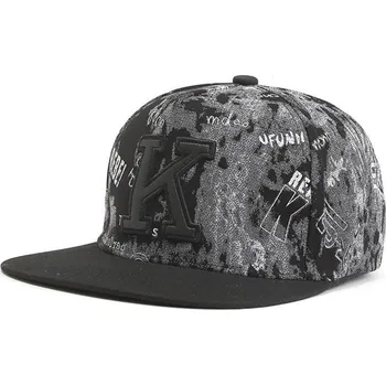 Kšiltovka Čepice ze kšiltem Kšiltovka s rovným kšiltem K Černá EDIKO 23050407104353580