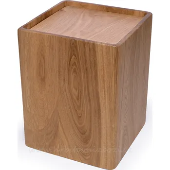 Smuteční dekorace Designová urna dubová D