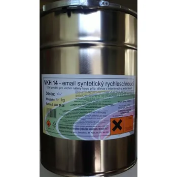 barva na kov ColorCity KH 14 VRCHNÍ SYNTETICKÁ BARVA 10 kg Barva: RAL 9018